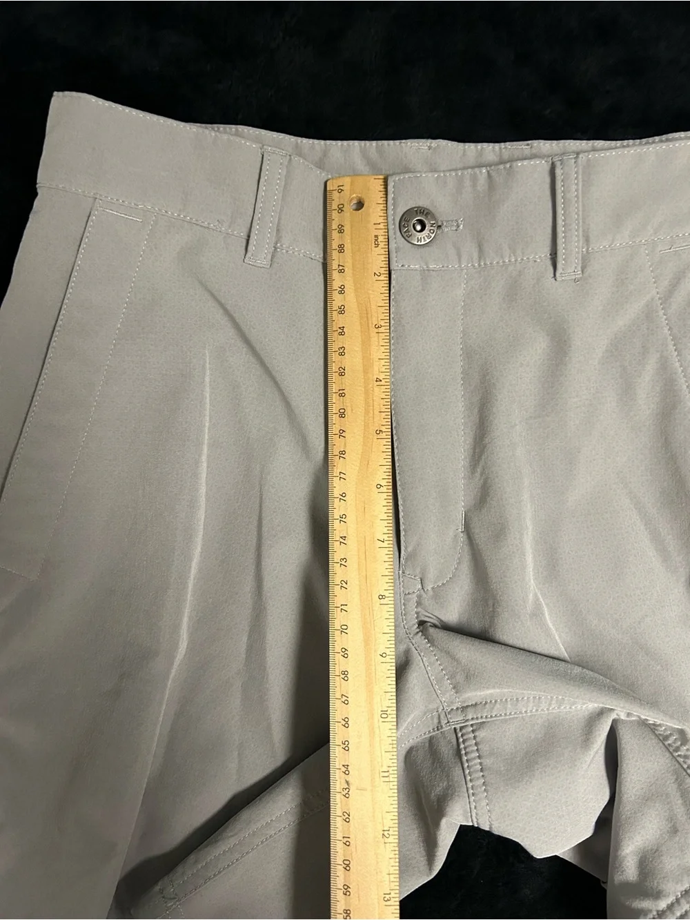 The North Face TNF FlashDry 29 (Fit 30W) Hiking Trek 6.5in Inseam Shorts Gray